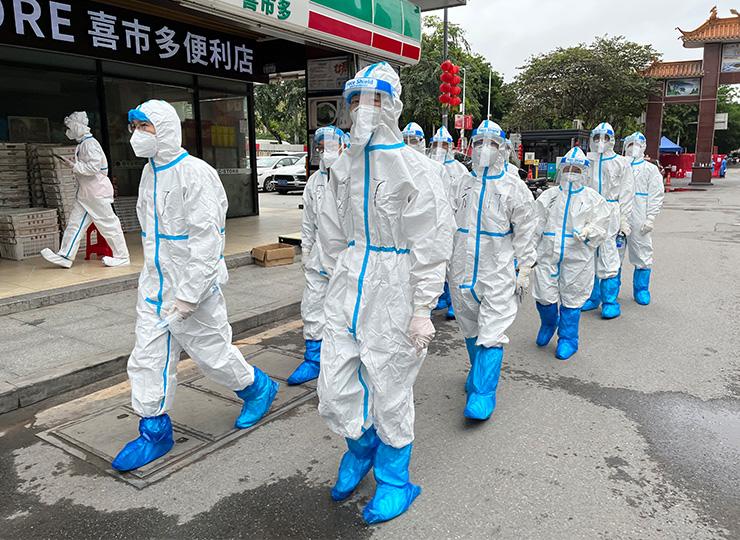 集团党员助力广州疫情封控区，筑牢抗疫“长城”